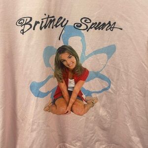 Britney Spears/ Light Pink Long Sleeve Women's Top